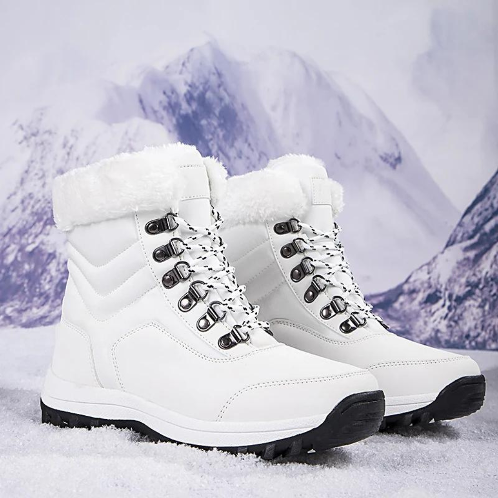 Bota Feminina de Couro Inverno Bessie