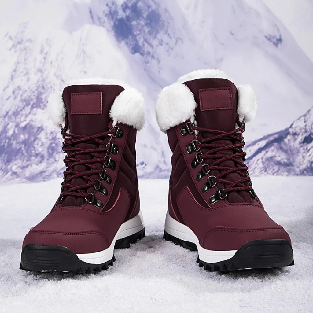Bota Feminina de Couro Inverno Bessie