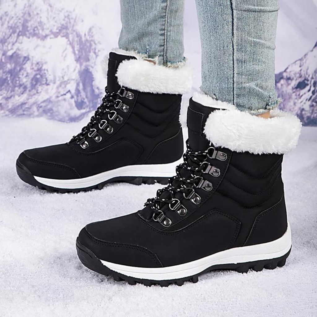 Bota Feminina de Couro Inverno Bessie