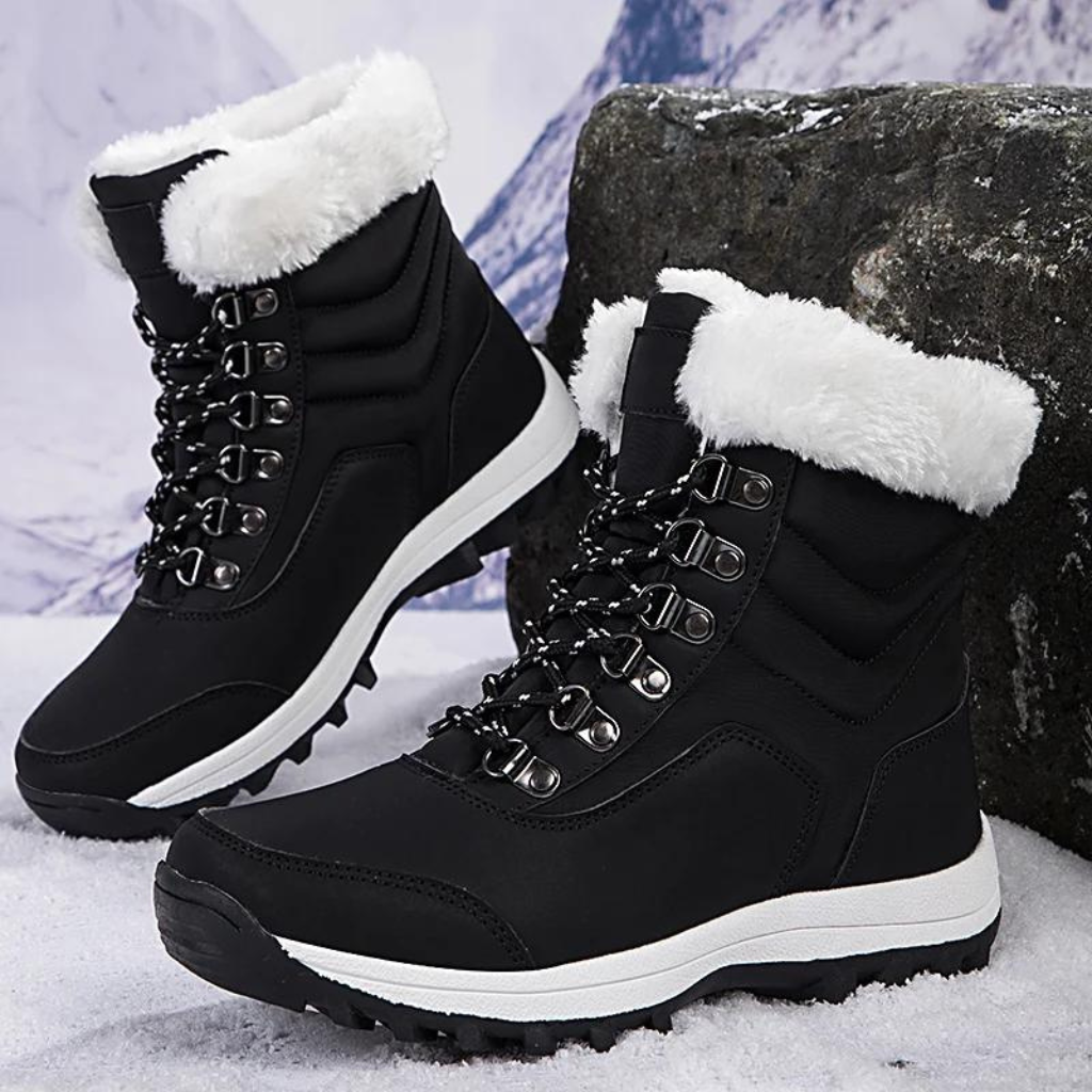 Bota Feminina de Couro Inverno Bessie