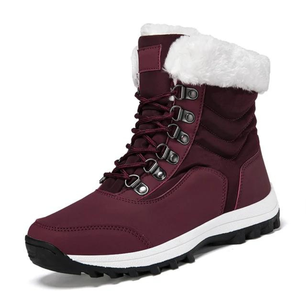Bota Feminina de Couro Inverno Bessie