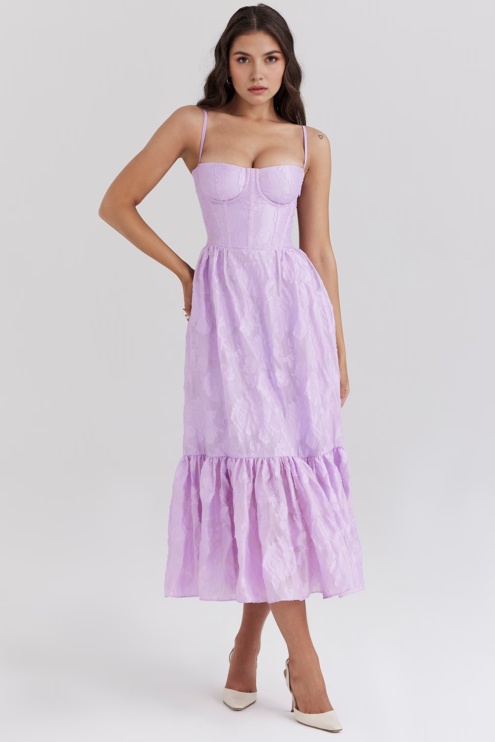 Vestido Midi Bustier Emma - Kabani