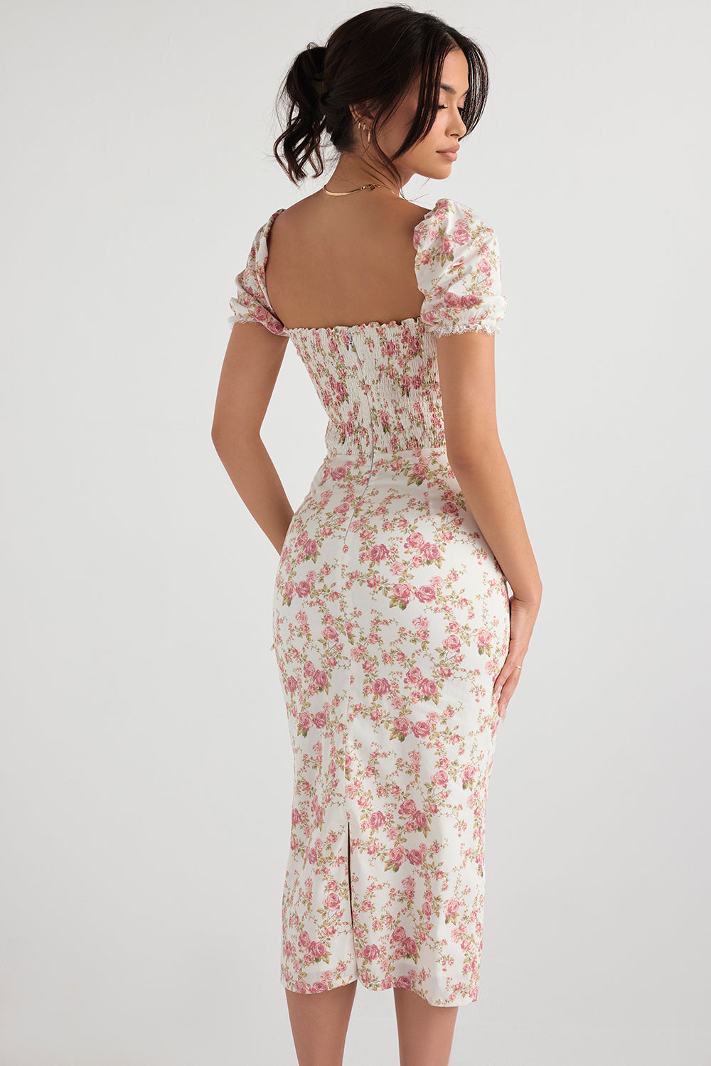 Vestido Midi Flor