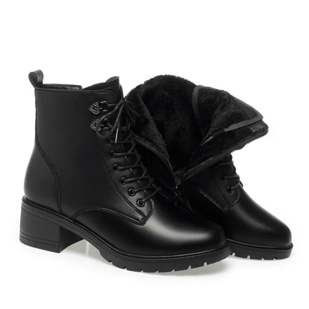 bota-feminina-de-couro-aveludada-martin-3701406 - Kabani