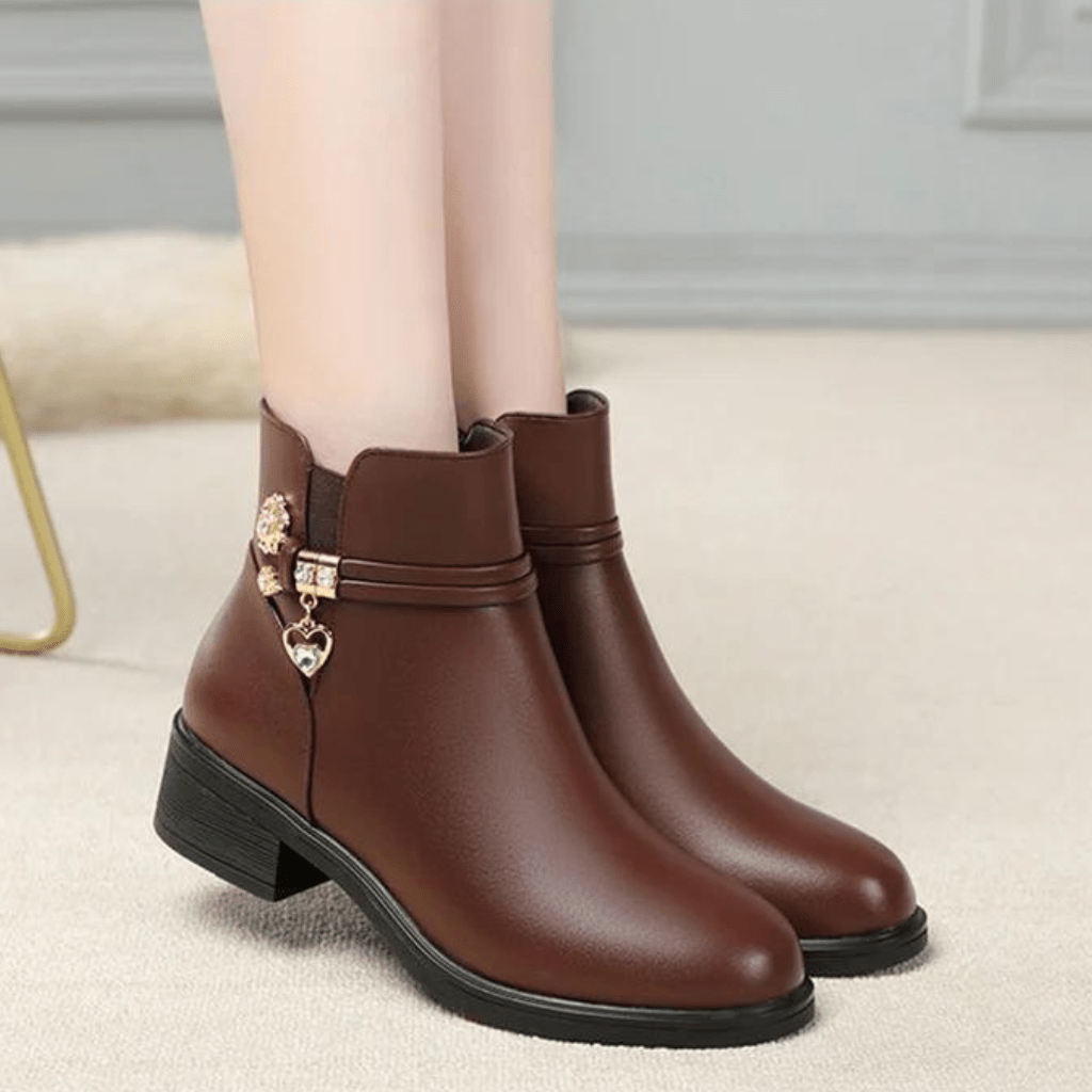 bota-feminina-de-couro-aveludada-stelle-5349614 - Kabani