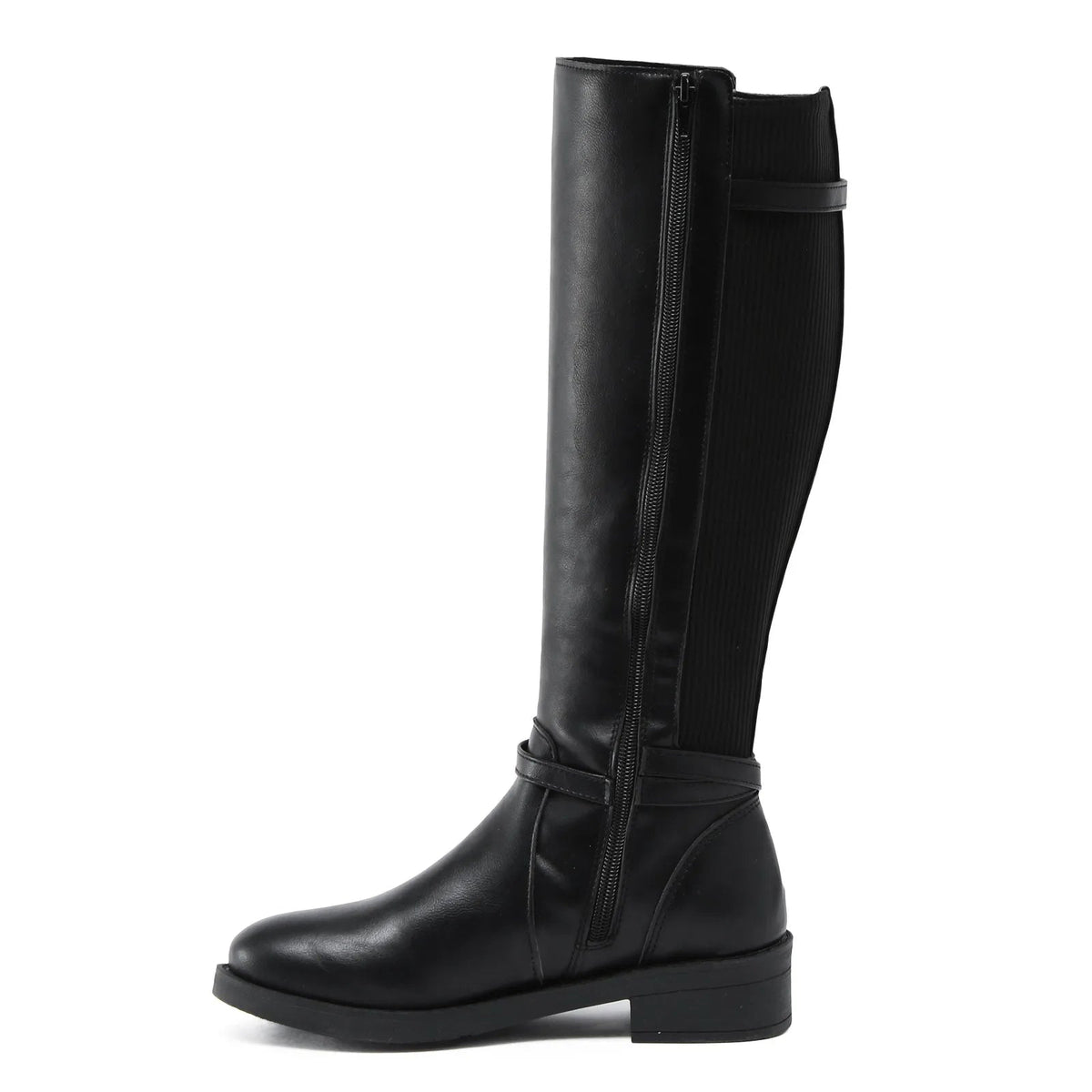 bota-feminina-de-couro-cano-alto-lua-2561610 - Kabani