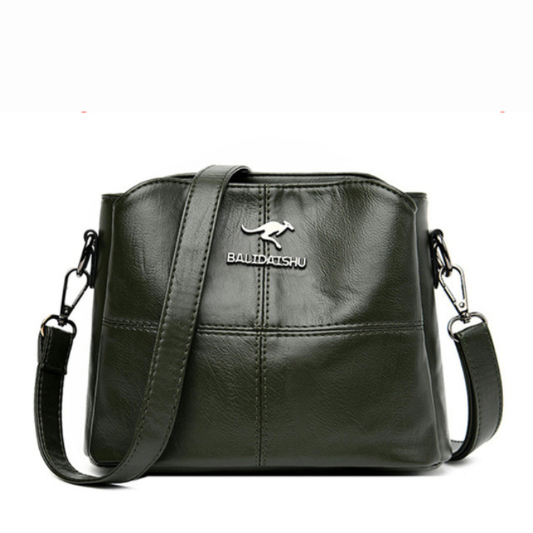 Bolsa Feminina Pequena em Couro Genuino - Cangu Balidaishu