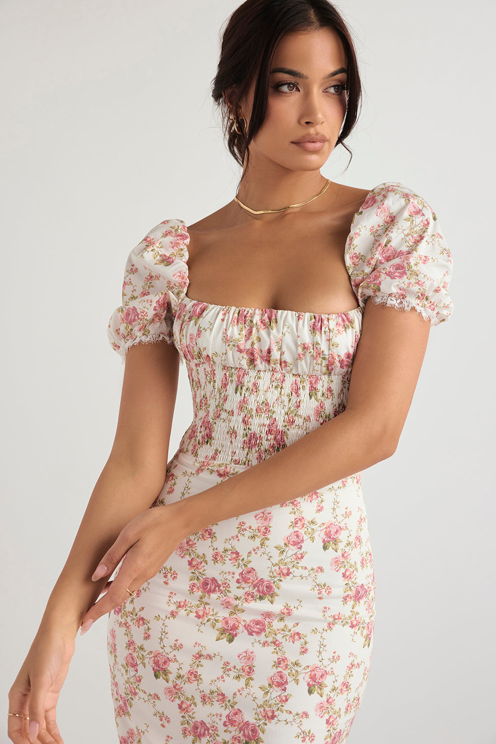Vestido Midi Flor