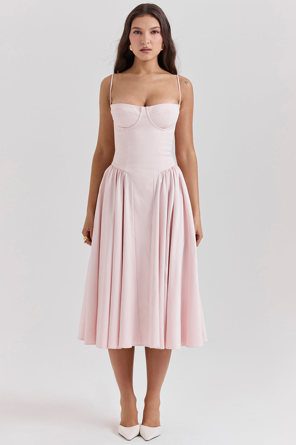 Vestido Midi Bustier Anne
