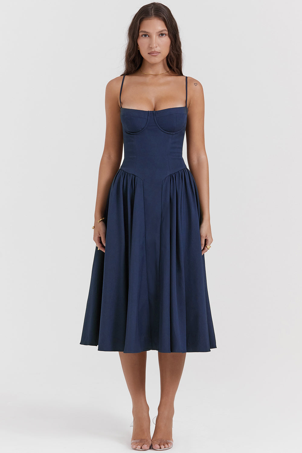 Vestido Midi Bustier Anne