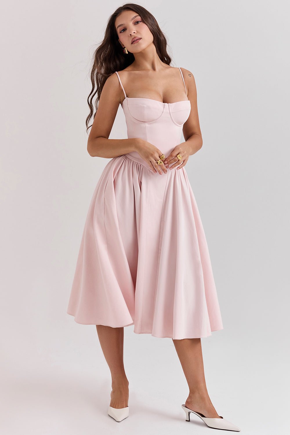 Vestido Midi Bustier Anne