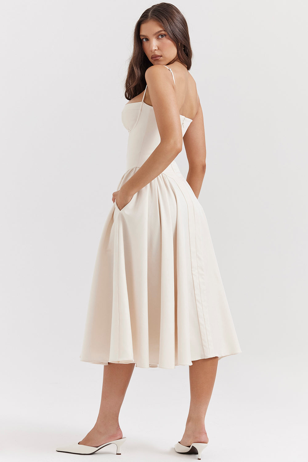 Vestido Midi Bustier Anne