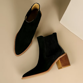 Bota Feminina de Couro Gonçala