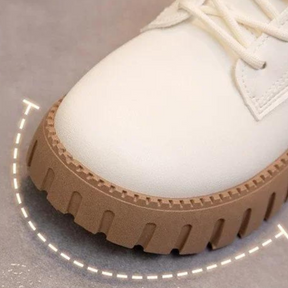 Bota de Couro Feminina Peluciada