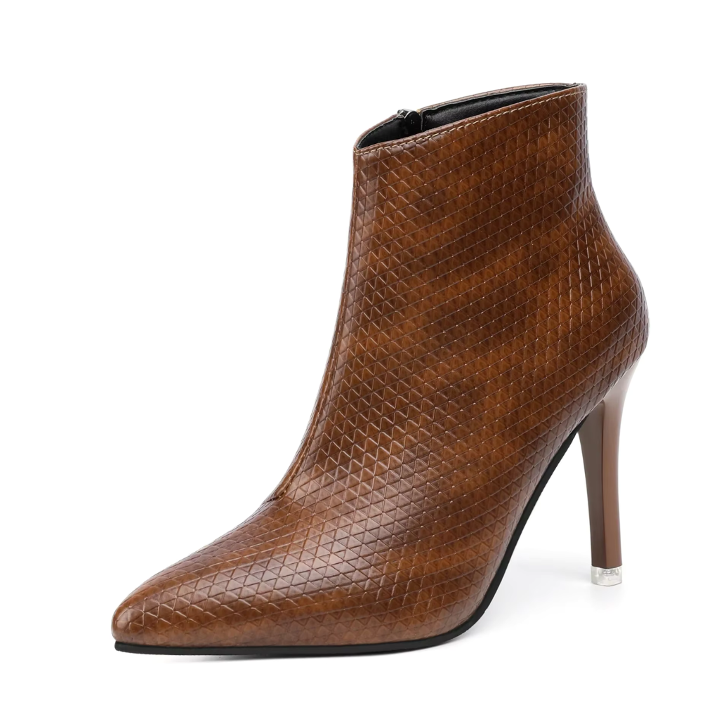 Bota Feminina de Couro Lady Fashion