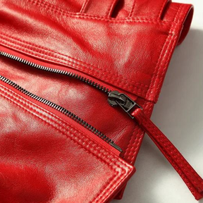 Jaqueta Feminina em Couro Legítimo Outerside