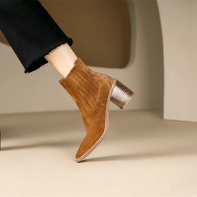 Bota Feminina de Couro Gonçala