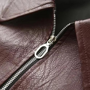 Jaqueta Feminina de Couro Casual Beauty