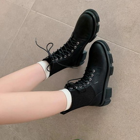 Bota Feminina de Couro Kristy