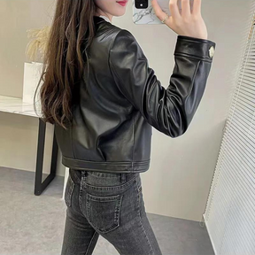 Jaqueta Feminina em Couro Legítimo Betty