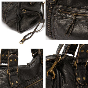 Bolsa Feminina em Couro Genuino - Vintage Serena
