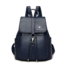 Mochila Feminina em Couro Genuino - Aussie Classic