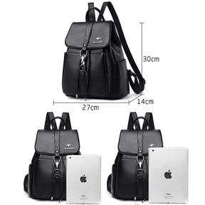 Mochila Feminina em Couro Genuino - Aussie Classic
