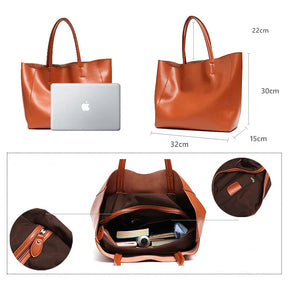 Bolsa Feminina em Couro Genuíno - Mancini