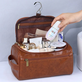 Bolsa Organizadora Necessaire em Couro Genuino - CouroBag