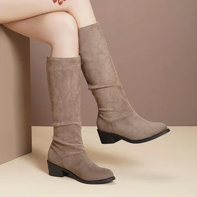 Bota Feminina de Couro Bella Notte