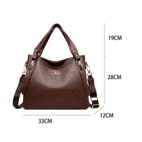 Bolsa Feminina em Couro Genuíno -  Beatrice Lamberti