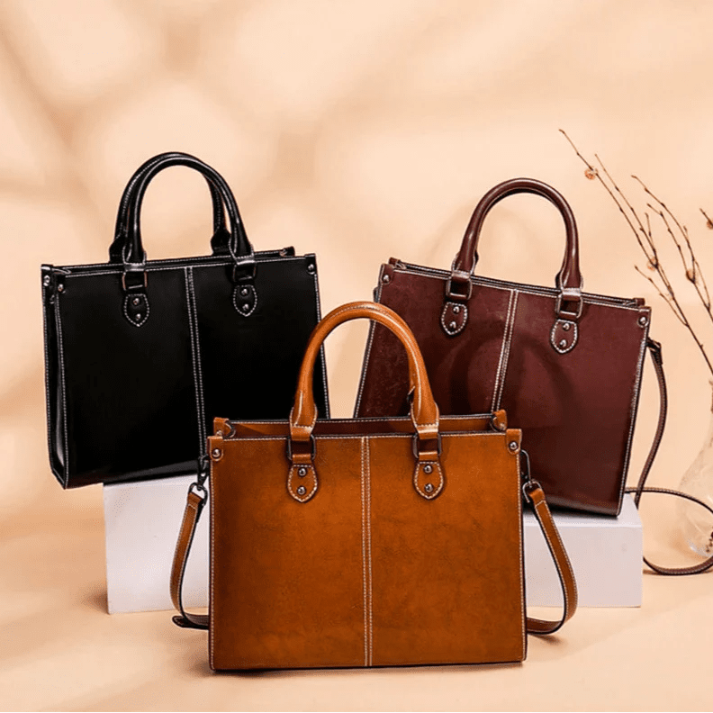 Bolsa Feminina em Couro Genuíno - Laviolette - Kabani