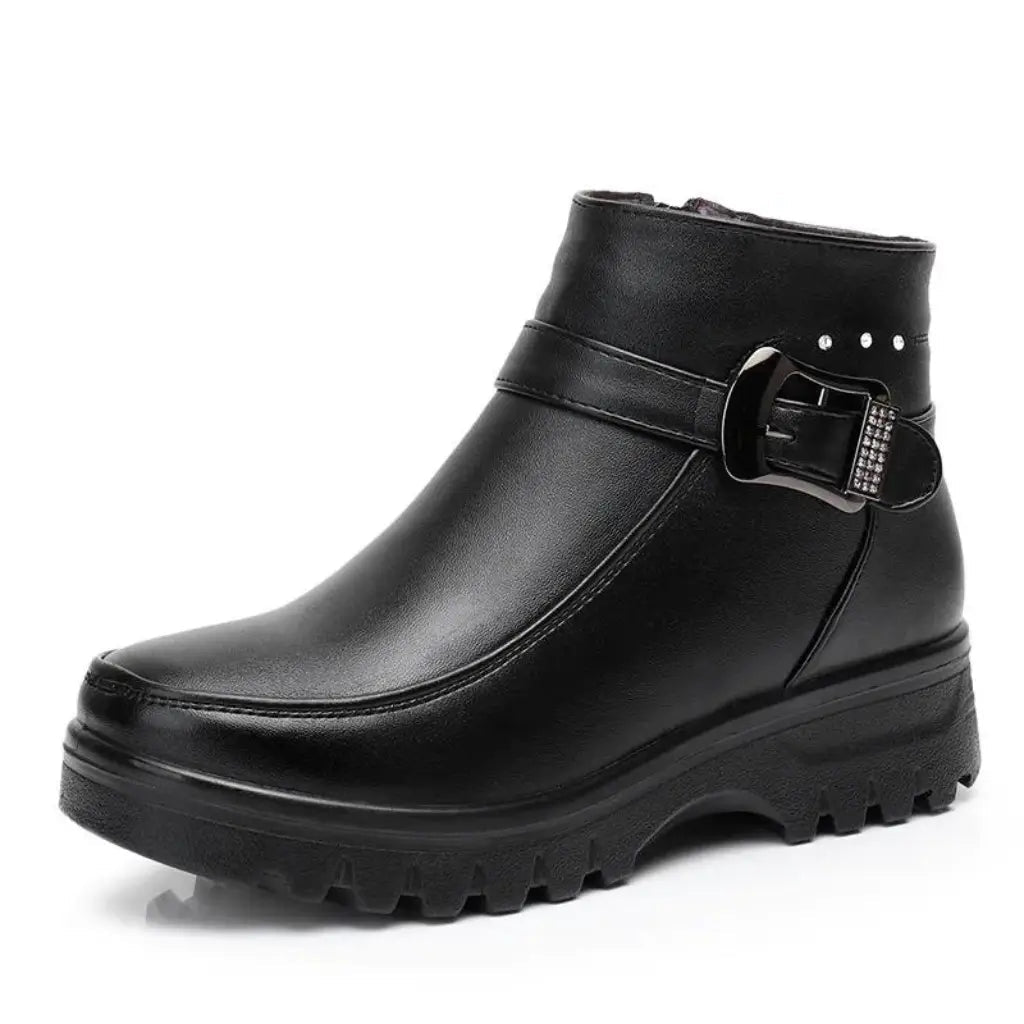 bota-feminina-de-couro-acolchoada-2466240 - Kabani