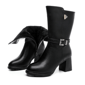 bota-feminina-de-couro-aveludada-alexa-1533210 - Kabani