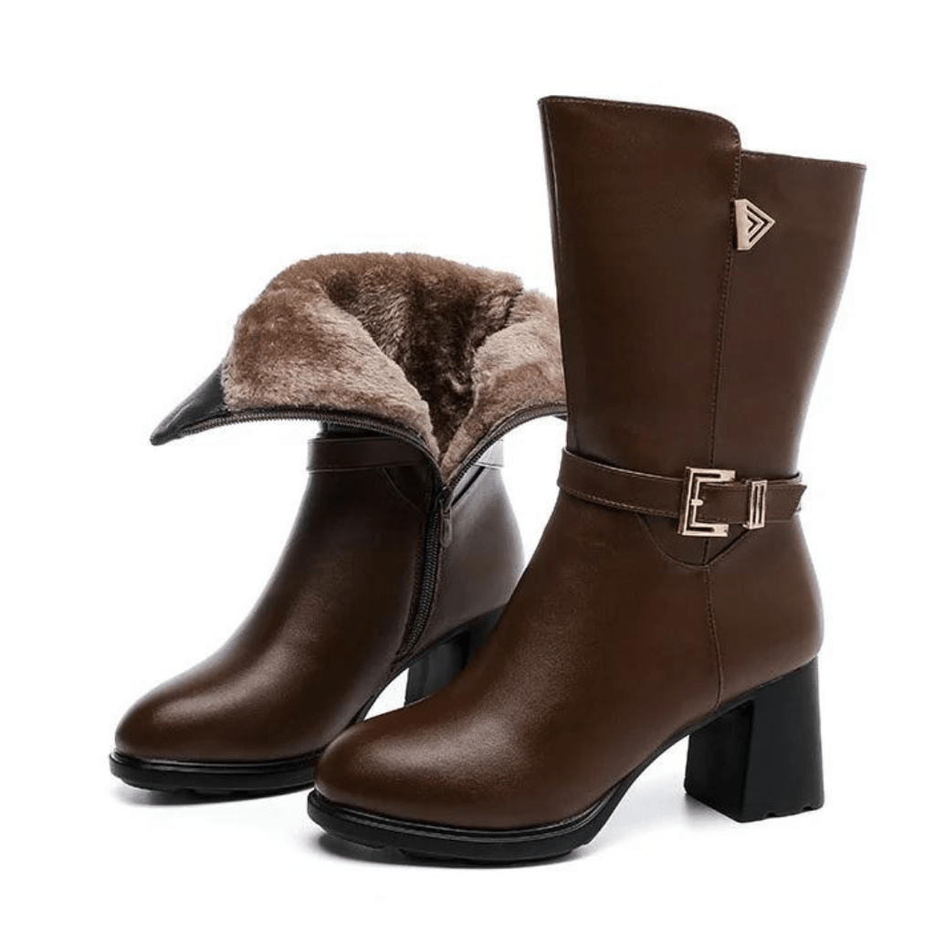 bota-feminina-de-couro-aveludada-alexa-8314125 - Kabani