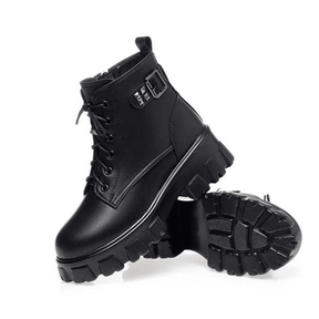 bota-feminina-de-couro-aveludada-fashion-1793821 - Kabani