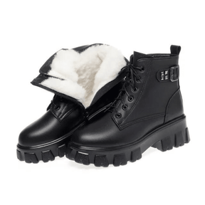 bota-feminina-de-couro-aveludada-fashion-1869343 - Kabani
