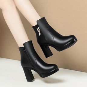 bota-feminina-de-couro-aveludada-luxo-9022855 - Kabani