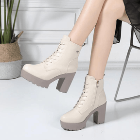 bota-feminina-de-couro-aveludada-mary-9785169 - Kabani