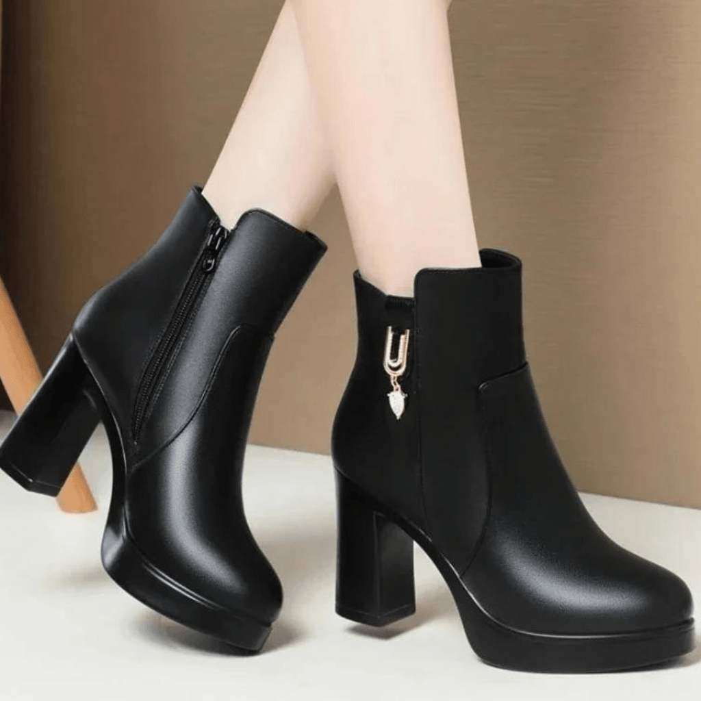 bota-feminina-de-couro-aveludada-merlin-2642148 - Kabani