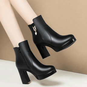 bota-feminina-de-couro-aveludada-merlin-2844545 - Kabani