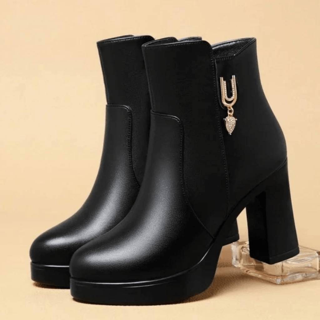 bota-feminina-de-couro-aveludada-merlin-5414976 - Kabani