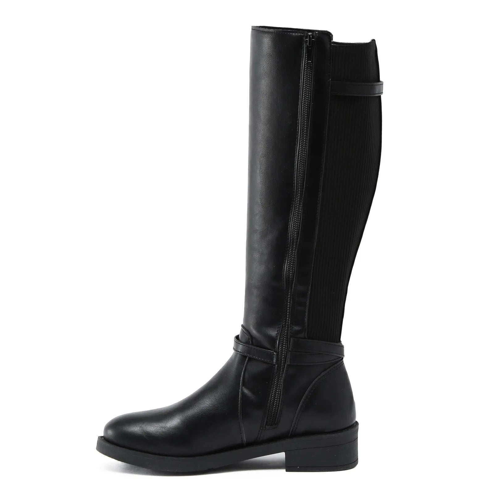 bota-feminina-de-couro-cano-alto-lua-2561610 - Kabani