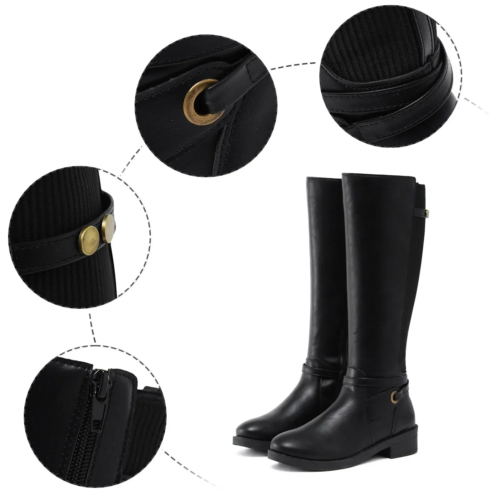 bota-feminina-de-couro-cano-alto-lua-2871112 - Kabani