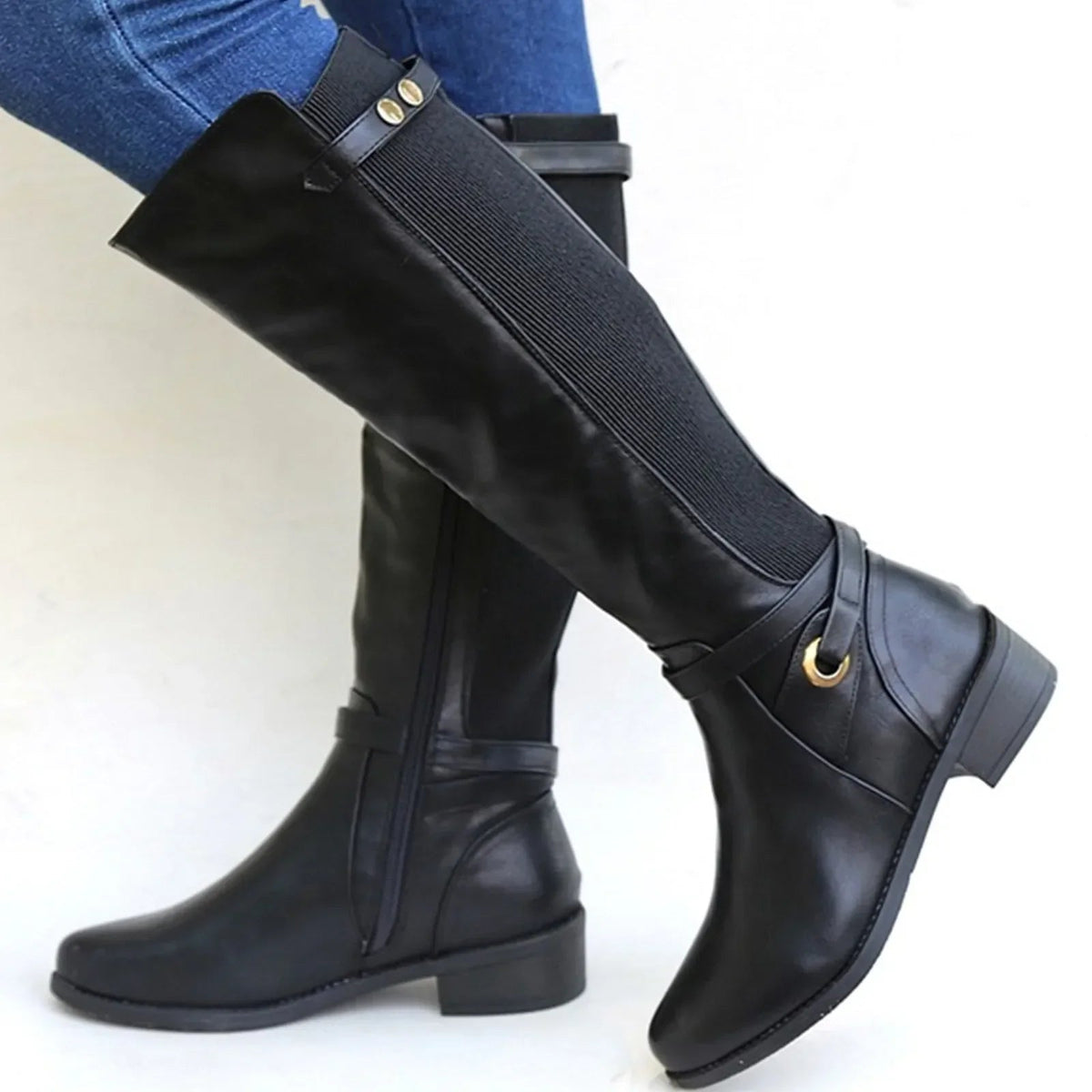 bota-feminina-de-couro-cano-alto-lua-5215483 - Kabani