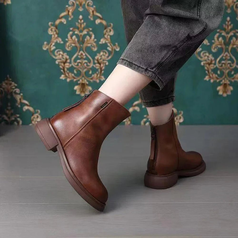 bota-feminina-de-couro-casual-classy-2322902 - Kabani