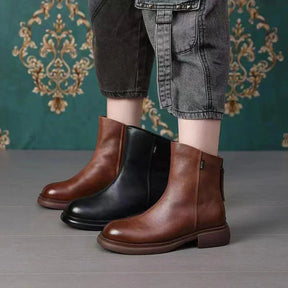 bota-feminina-de-couro-casual-classy-3245239 - Kabani