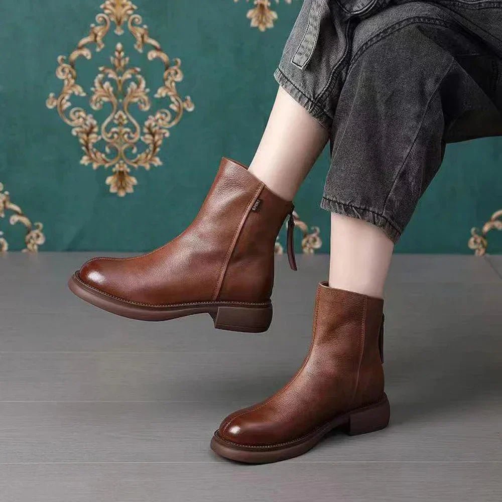 bota-feminina-de-couro-casual-classy-4137282 - Kabani