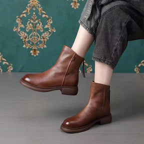 bota-feminina-de-couro-casual-classy-4137282 - Kabani