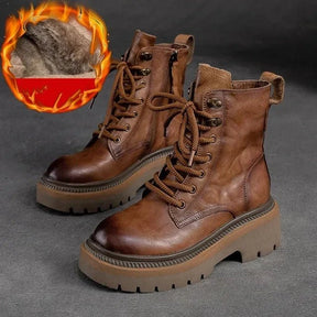 bota-feminina-de-couro-coturno-euphoric-4740471 - Kabani